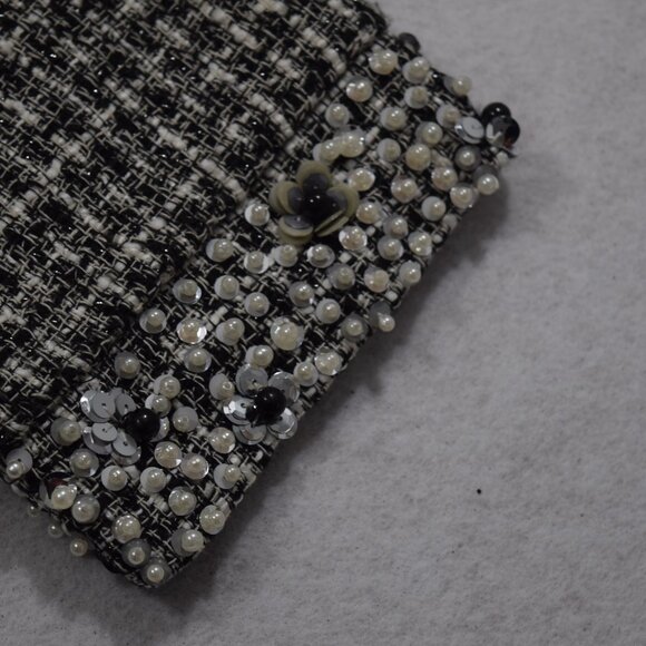 Chico's Tweed Jacket Size 2 ##0820 - Picture 3 of 10